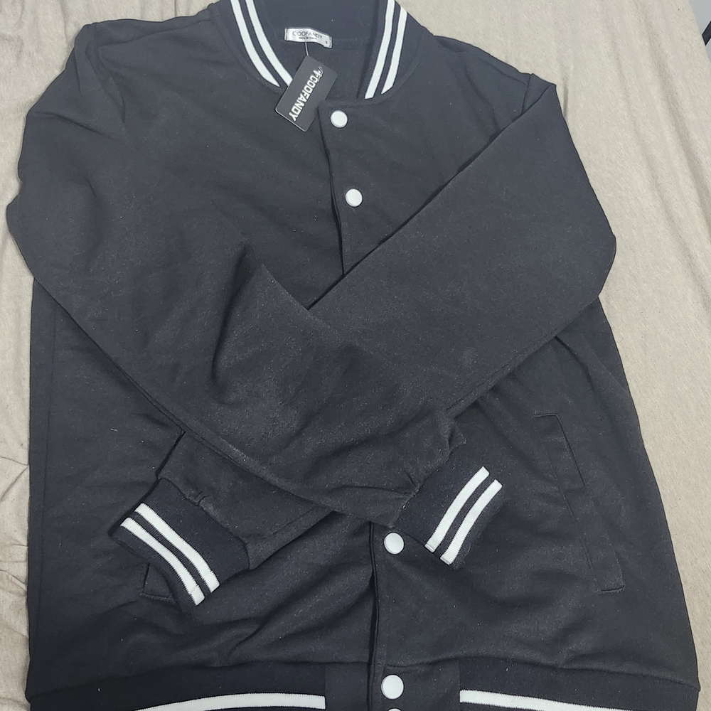 Black Varsity Jacket